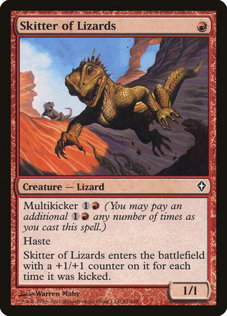 Skitter of Lizards [Worldwake] | Eastridge Sports Cards & Games