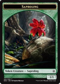 Saproling // Treasure (007) Double-sided Token [Explorers of Ixalan] | Eastridge Sports Cards & Games