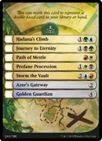 Checklist Card - Rivals of Ixalan [Rivals of Ixalan Tokens] | Eastridge Sports Cards & Games