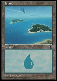 Island (154) [Portal Second Age] | Eastridge Sports Cards & Games