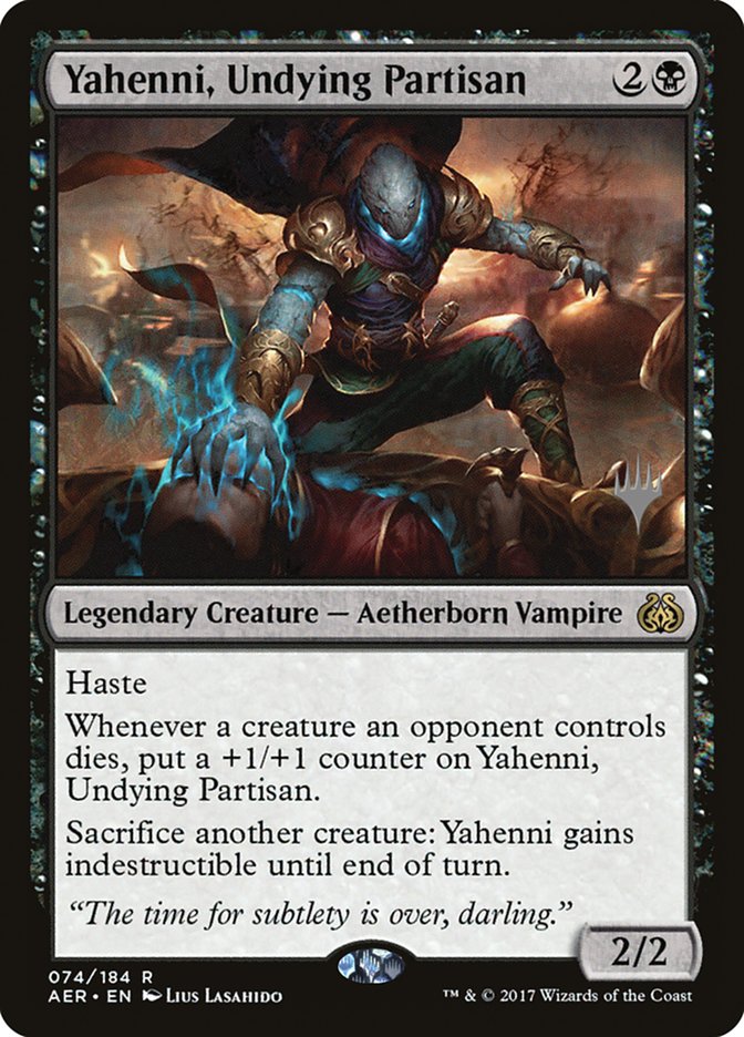 Yahenni, Undying Partisan (Promo Pack) [Aether Revolt Promos] | Eastridge Sports Cards & Games