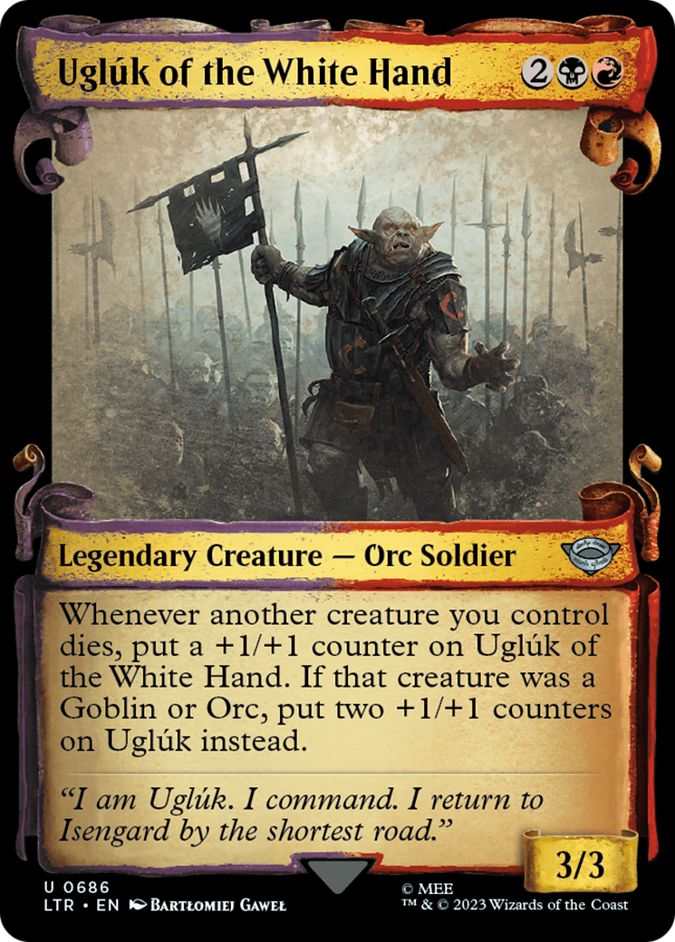 Ugluk of the White Hand [The Lord of the Rings: Tales of Middle-Earth Showcase Scrolls] | Eastridge Sports Cards & Games