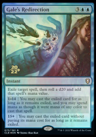 Gale's Redirection [Commander Legends: Battle for Baldur's Gate Prerelease Promos] | Eastridge Sports Cards & Games