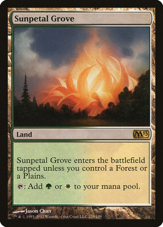 Sunpetal Grove [Magic 2013] | Eastridge Sports Cards & Games