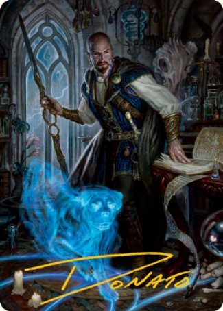 Mordenkainen Art Card (Gold-Stamped Signature) [Dungeons & Dragons: Adventures in the Forgotten Realms Art Series] | Eastridge Sports Cards & Games