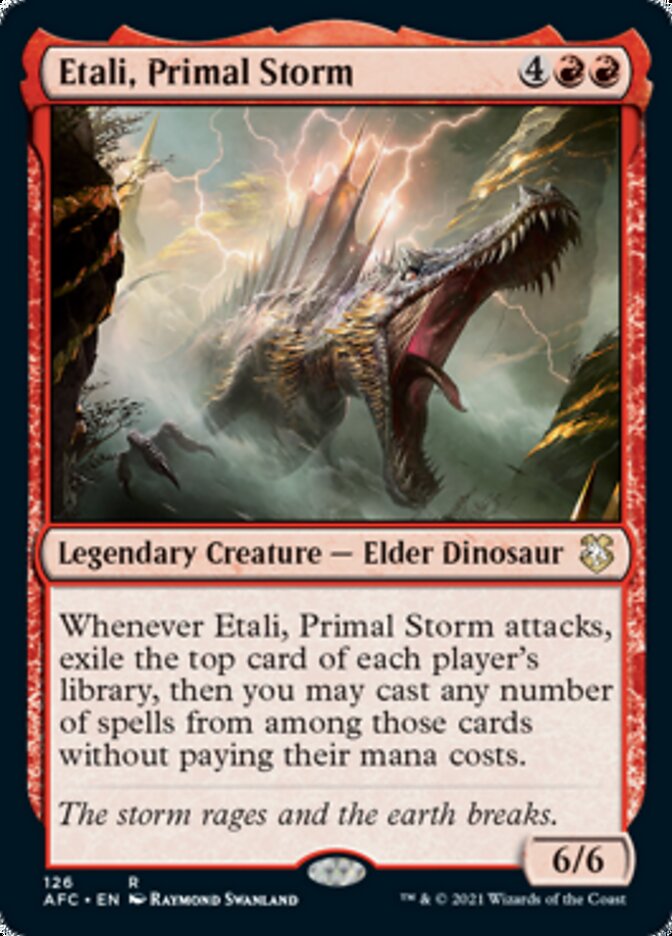 Etali, Primal Storm [Dungeons & Dragons: Adventures in the Forgotten Realms Commander] | Eastridge Sports Cards & Games