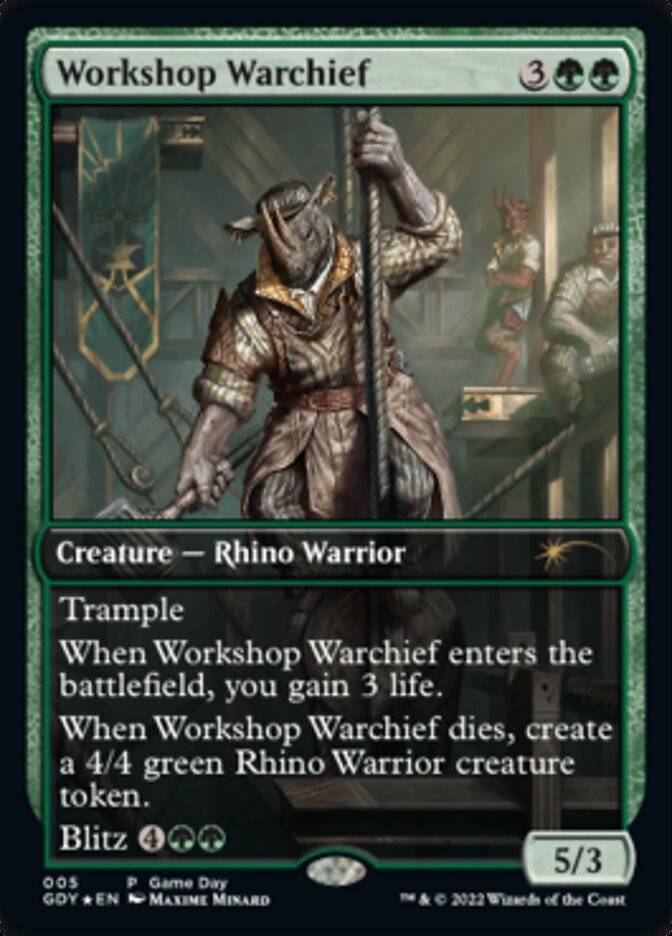 Workshop Warchief [Game Day 2022] | Eastridge Sports Cards & Games