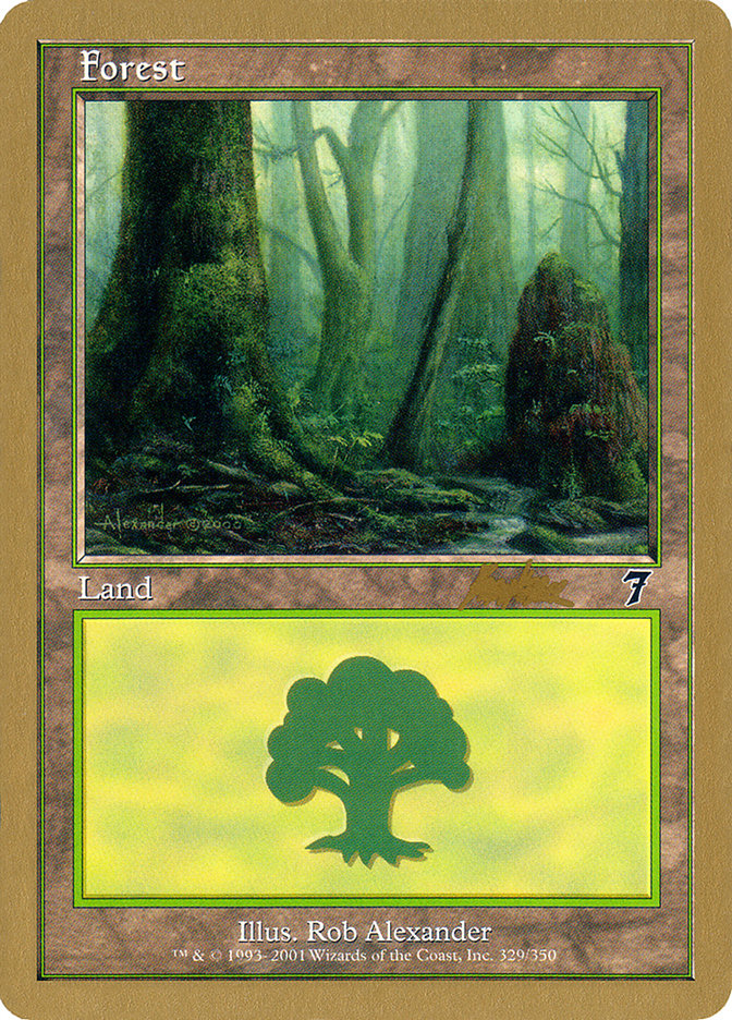 Forest (329) (Brian Kibler) [World Championship Decks 2002] | Eastridge Sports Cards & Games
