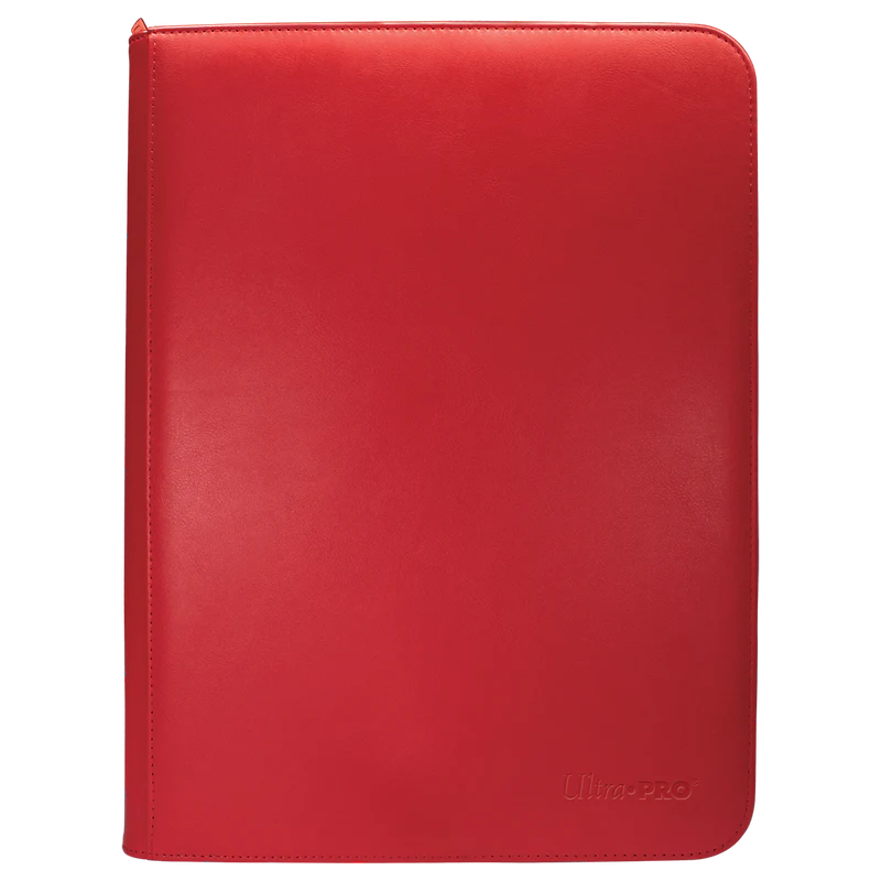 Ultra Pro Vivid 9-Pocket Zippered PRO-Binder- Red | Eastridge Sports Cards & Games