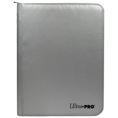 Ultra Pro Zip Binder Pro 9pkt - Silver | Eastridge Sports Cards & Games