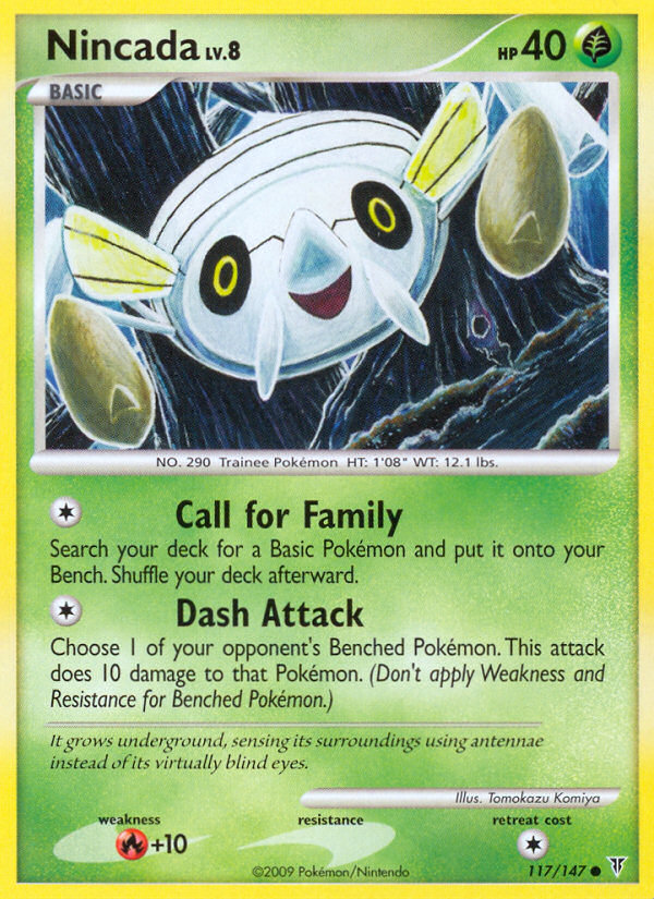 Nincada (117/147) [Platinum: Supreme Victors] | Eastridge Sports Cards & Games