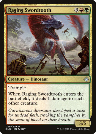 Raging Swordtooth [Ixalan] | Eastridge Sports Cards & Games