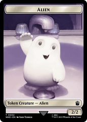 Copy // Alien Double-Sided Token [Doctor Who Tokens] | Eastridge Sports Cards & Games