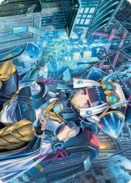 Covert Technician Art Card [Kamigawa: Neon Dynasty Art Series] | Eastridge Sports Cards & Games