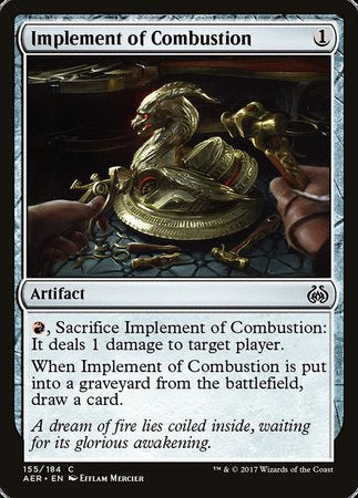 Implement of Combustion [Aether Revolt] | Eastridge Sports Cards & Games