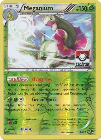 Meganium (3/122) (League Promo) [XY: BREAKpoint] | Eastridge Sports Cards & Games