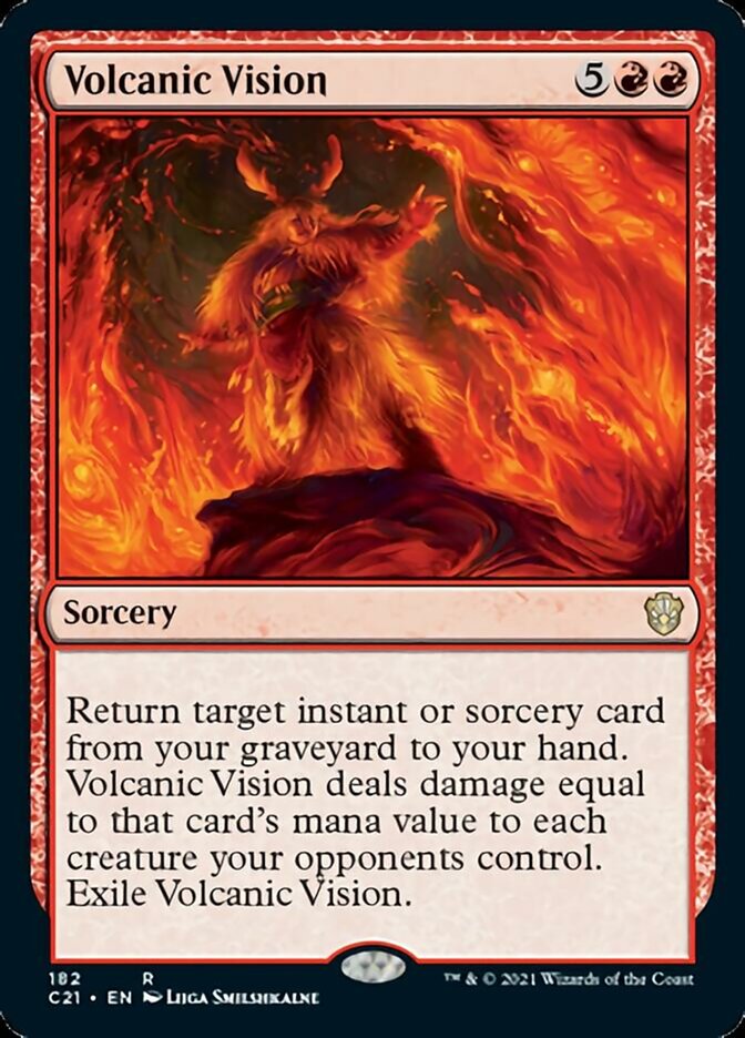 Volcanic Vision [Commander 2021] | Eastridge Sports Cards & Games