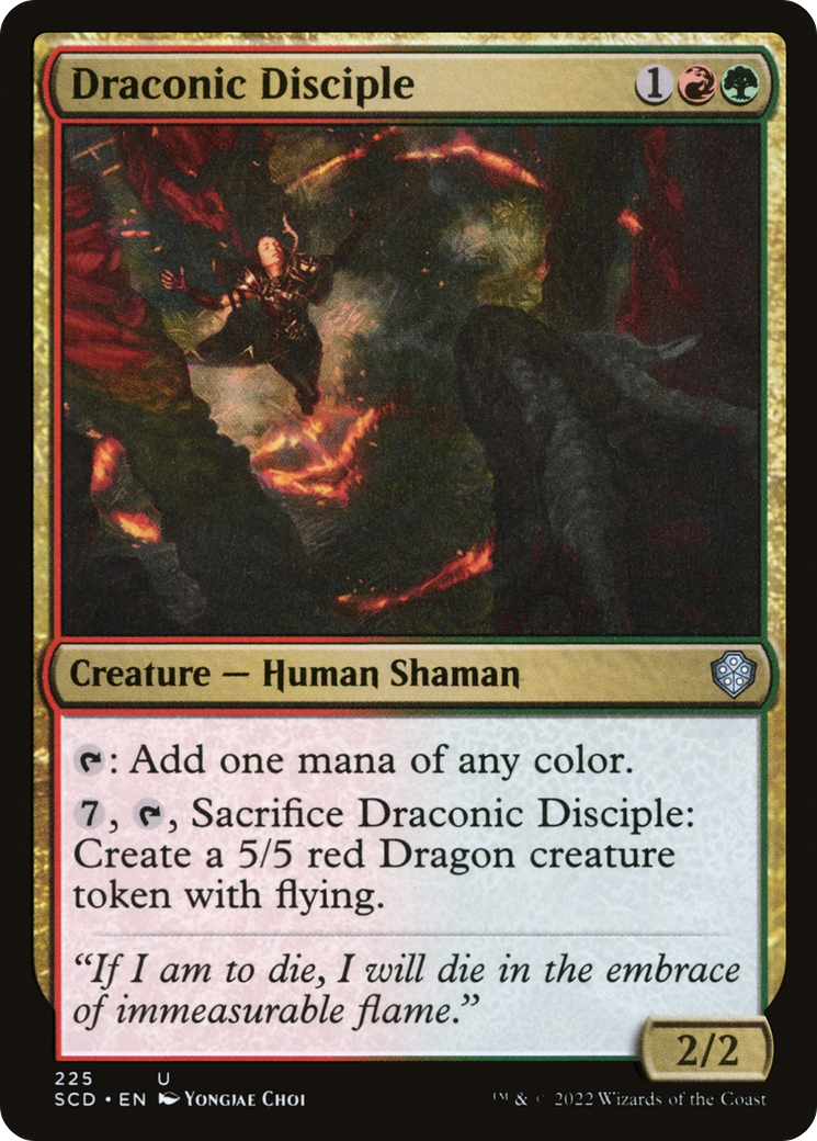 Draconic Disciple [Starter Commander Decks] | Eastridge Sports Cards & Games