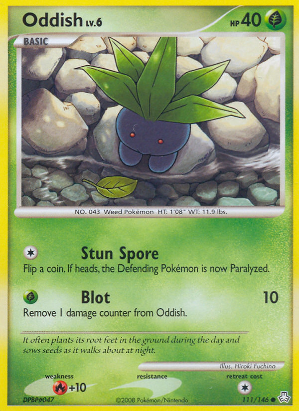 Oddish (111/146) [Diamond & Pearl: Legends Awakened] | Eastridge Sports Cards & Games