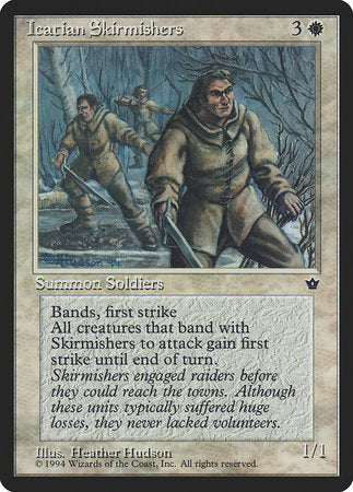 Icatian Skirmishers [Fallen Empires] | Eastridge Sports Cards & Games