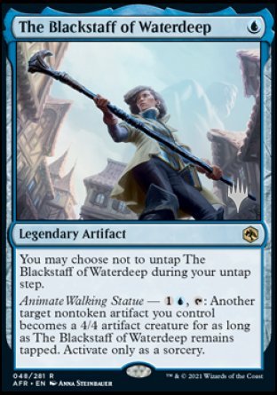 The Blackstaff of Waterdeep (Promo Pack) [Dungeons & Dragons: Adventures in the Forgotten Realms Promos] | Eastridge Sports Cards & Games