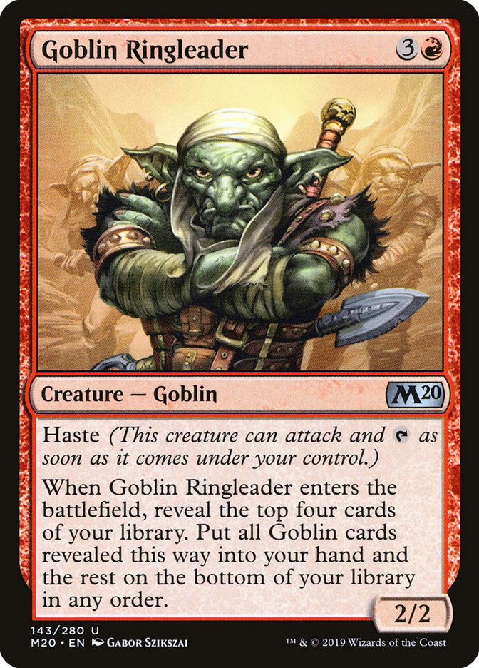 Goblin Ringleader [Core Set 2020] | Eastridge Sports Cards & Games