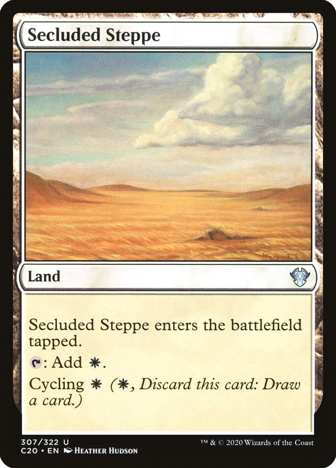 Secluded Steppe [Commander 2020] | Eastridge Sports Cards & Games