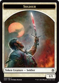 Soldier Token (003) [Masters 25 Tokens]