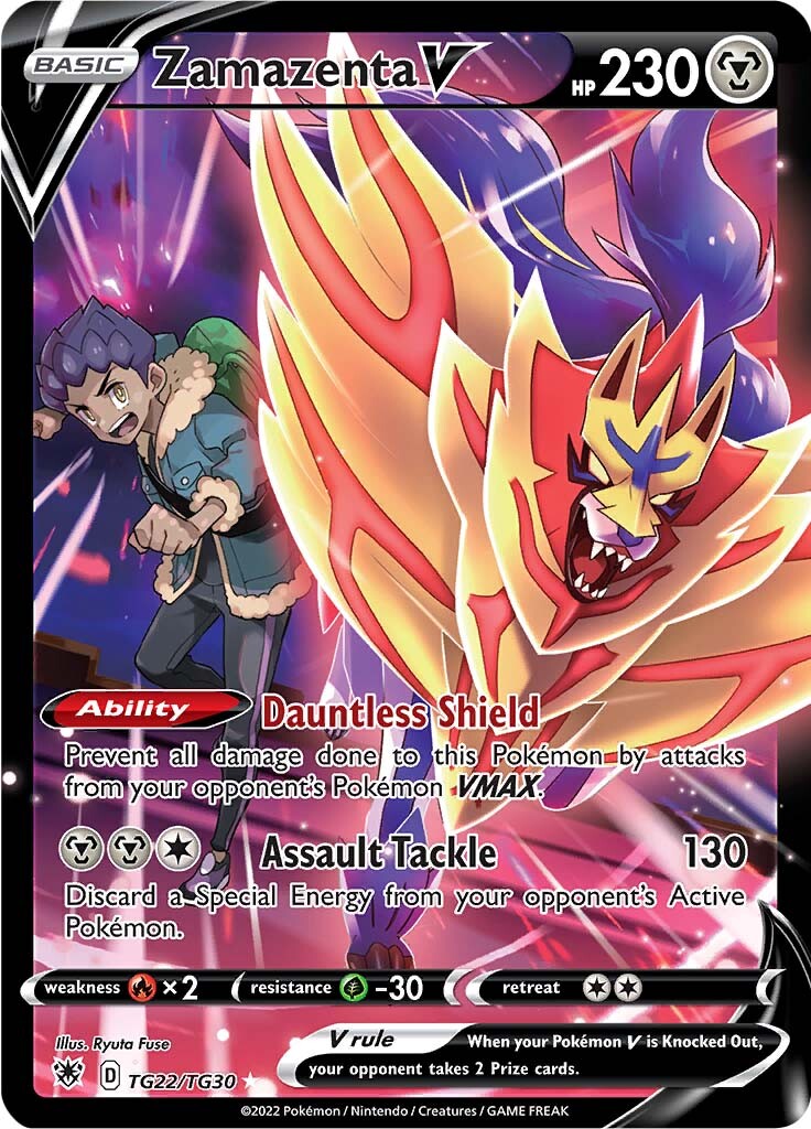 Zamazenta V (TG22/TG30) [Sword & Shield: Astral Radiance] | Eastridge Sports Cards & Games