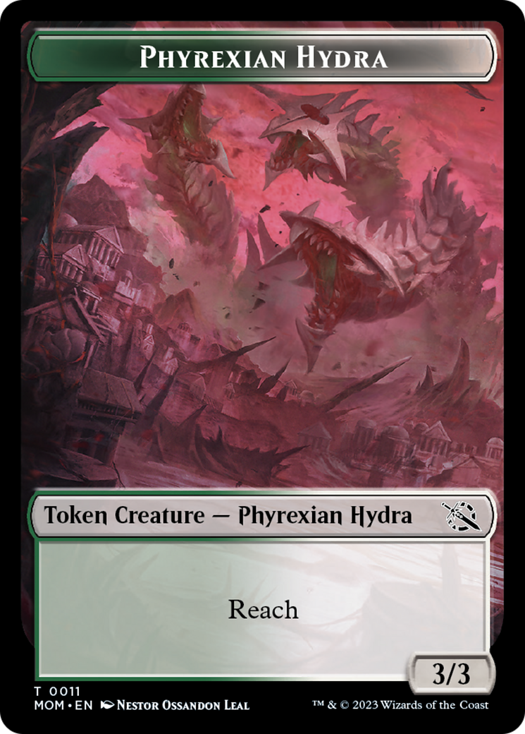 Phyrexian Hydra Token (11) [March of the Machine Tokens] | Eastridge Sports Cards & Games