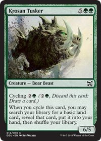 Krosan Tusker [Duel Decks: Elves vs. Inventors]