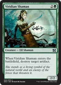 Viridian Shaman [Duel Decks: Elves vs. Inventors] | Eastridge Sports Cards & Games