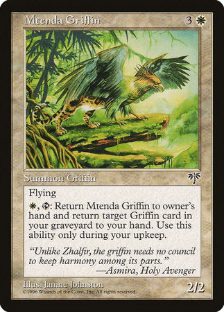 Mtenda Griffin [Mirage] | Eastridge Sports Cards & Games