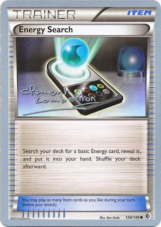 Energy Search (128/149) (Anguille Sous Roche - Clement Lamberton) [World Championships 2013] | Eastridge Sports Cards & Games