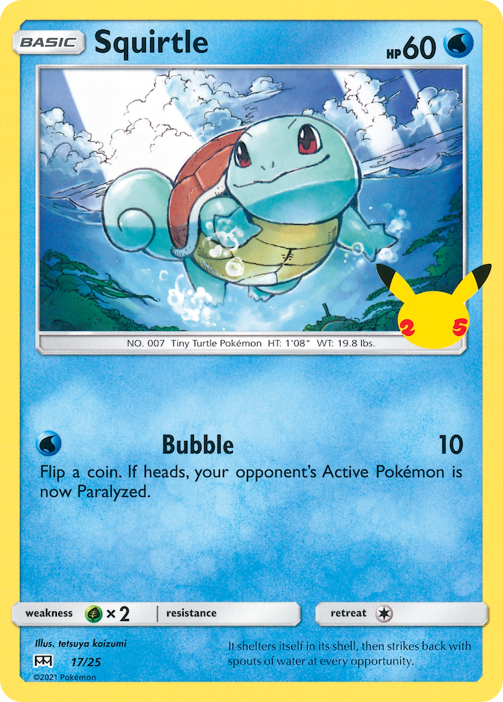 Squirtle (17/25) [McDonald's 25th Anniversary] | Eastridge Sports Cards & Games