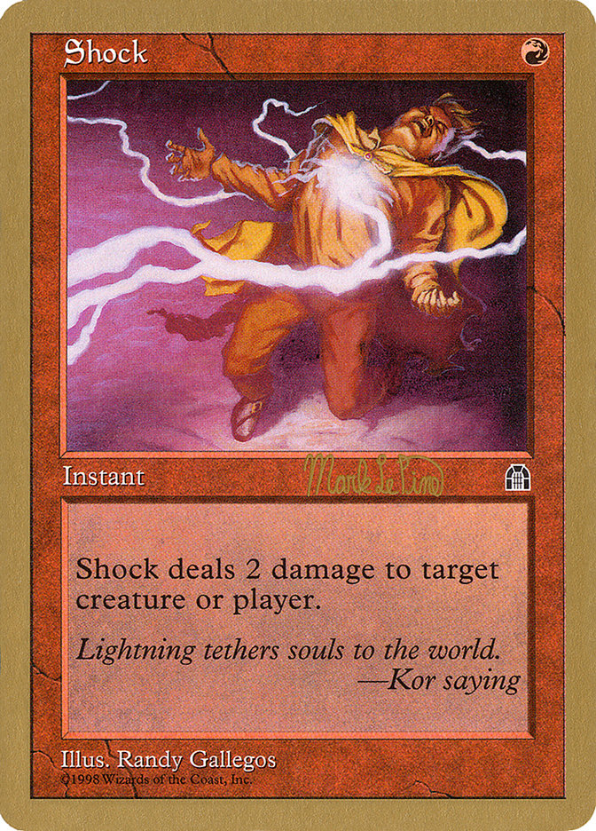 Shock (Mark Le Pine) [World Championship Decks 1999] | Eastridge Sports Cards & Games