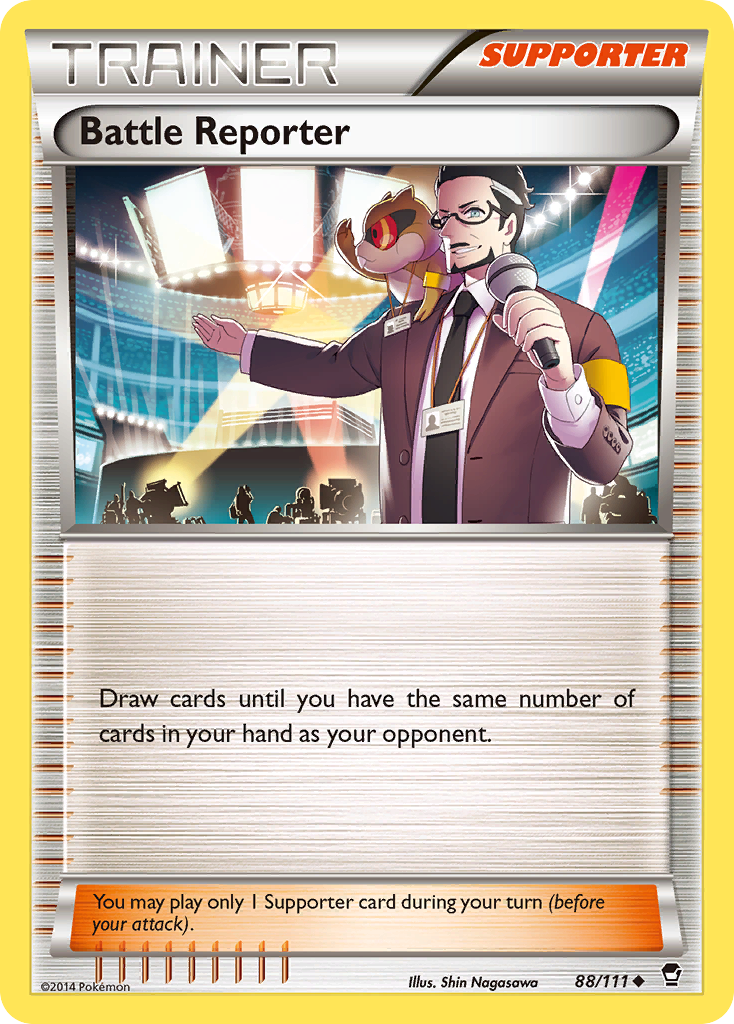 Battle Reporter (88/111) [XY: Furious Fists] | Eastridge Sports Cards & Games