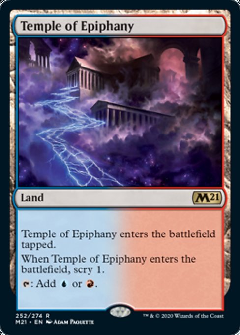 Temple of Epiphany [Core Set 2021] | Eastridge Sports Cards & Games