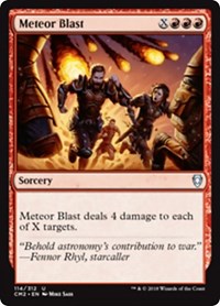Meteor Blast [Commander Anthology Volume II] | Eastridge Sports Cards & Games