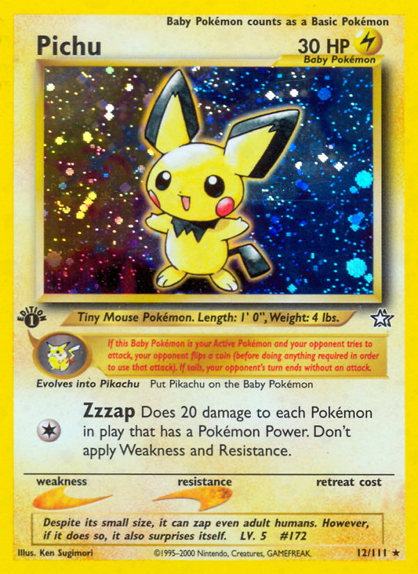Pichu (12/111) [Neo Genesis 1st Edition] | Eastridge Sports Cards & Games