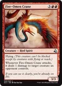 Fire-Omen Crane [Global Series Jiang Yanggu & Mu Yanling] | Eastridge Sports Cards & Games