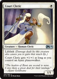 Court Cleric [Core Set 2019]