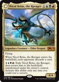 Nicol Bolas, the Ravager // Nicol Bolas, the Arisen [Core Set 2019] | Eastridge Sports Cards & Games