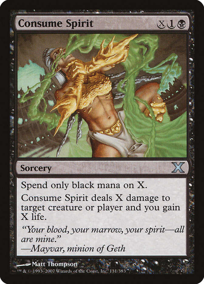 Consume Spirit [Tenth Edition] | Eastridge Sports Cards & Games