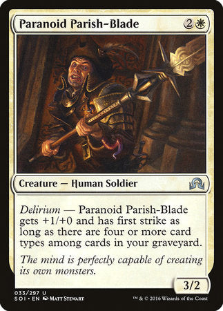 Paranoid Parish-Blade [Shadows over Innistrad] | Eastridge Sports Cards & Games
