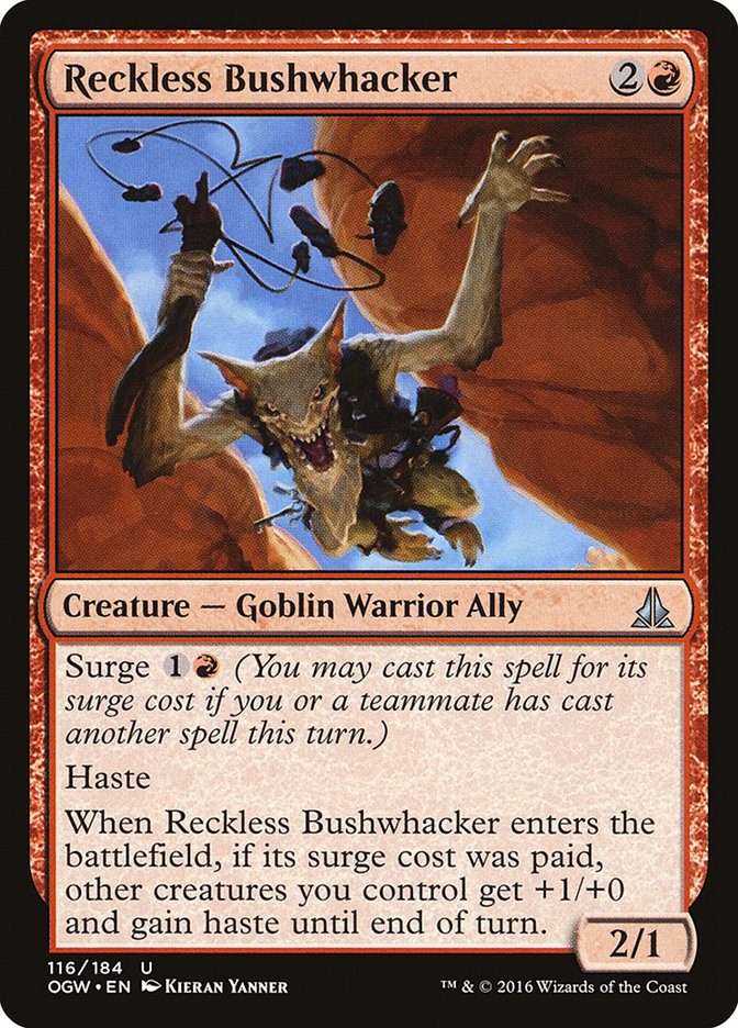 Reckless Bushwhacker [Oath of the Gatewatch] | Eastridge Sports Cards & Games