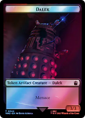 Dalek // Mark of the Rani Double-Sided Token (Surge Foil) [Doctor Who Tokens] | Eastridge Sports Cards & Games