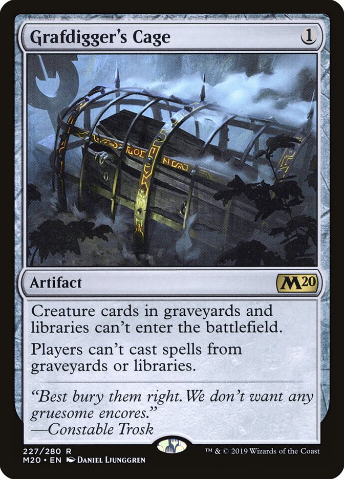 Grafdigger's Cage [Core Set 2020] | Eastridge Sports Cards & Games