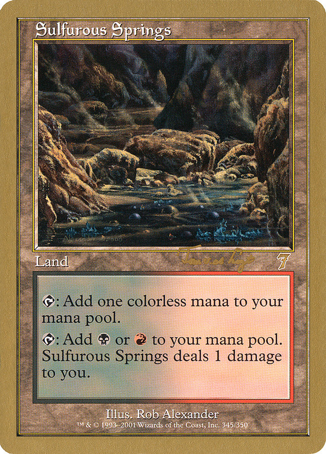 Sulfurous Springs (Tom van de Logt) [World Championship Decks 2001] | Eastridge Sports Cards & Games