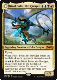 Nicol Bolas, the Ravager // Nicol Bolas, the Arisen [Core Set 2019 Promos] | Eastridge Sports Cards & Games